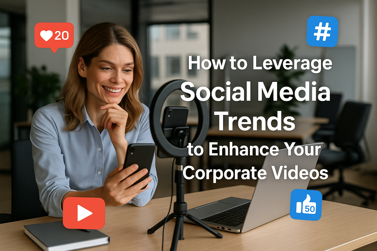 How To Leverage Social Media Trends to Enhance Your Corporate Videos