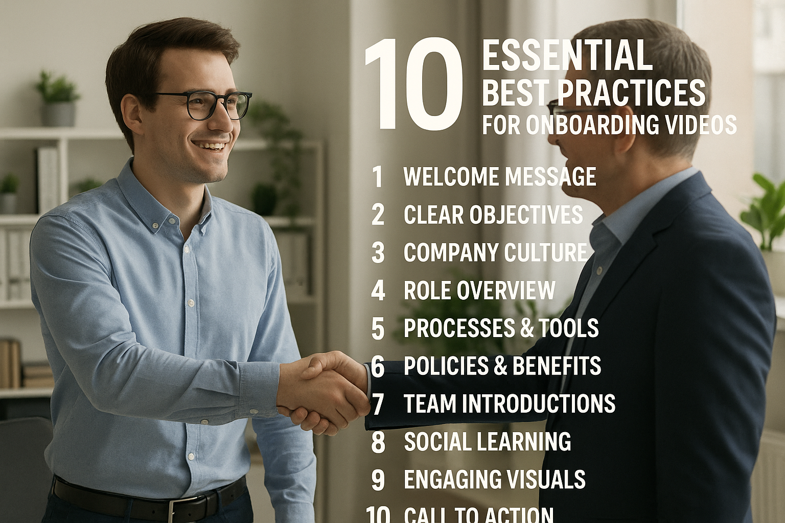 10 Essential Best Practices for Onboarding Videos